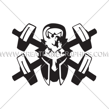 Spartan Weights - Cross (385x385)