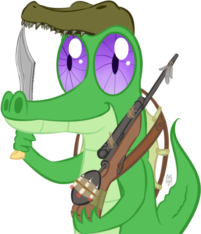 Gummy Sniper In Croc O Style By Lkittytaill - Crocostyle (800x800)