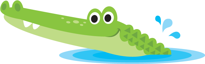 Crocodile Clipart Snappy - Snappy The Crocodile (700x700)