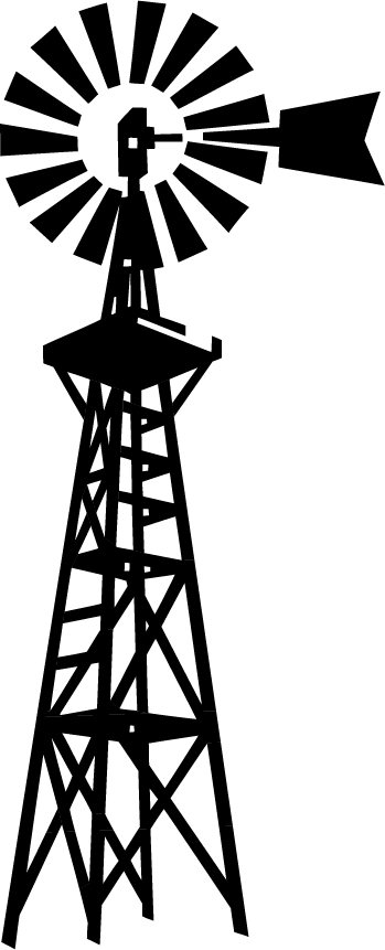 Old Farm Windmill (349x861)