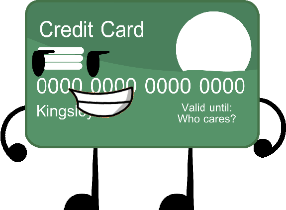Credit Card Voiced By Maximumpower2002 - Credit Card Clip Art Transparent (575x422)