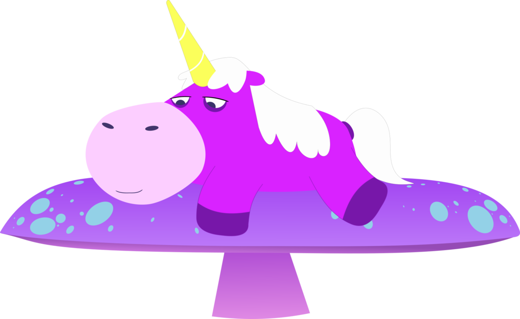Sleepy Unicorn From Hanazuki Http - Hanazuki Full Of Treasures Unicorns (1024x630)