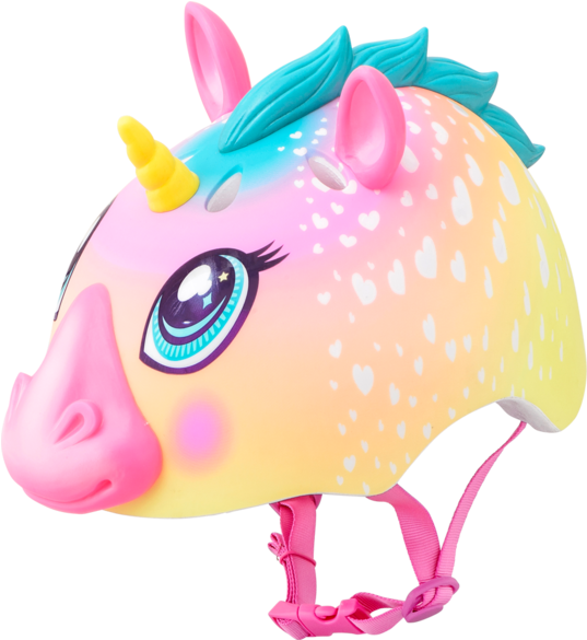 Bildresultat För Unicorn Leksak - Raskullz Super Rainbow Unicorn Helmet - Dark Pink (800x584)