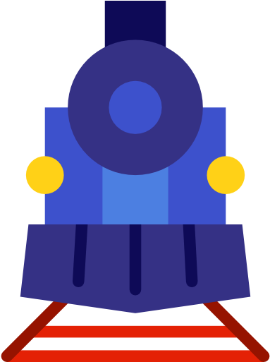 Ж/д Билеты - Locomotive Logo Png (512x512)