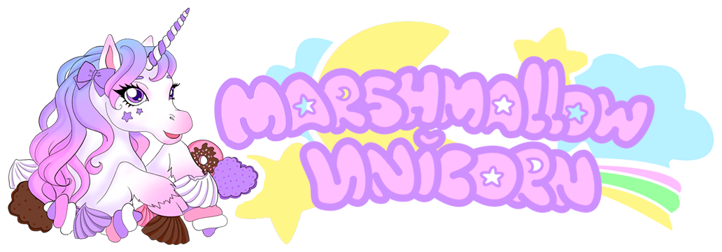 Horse Unicorn Mammal Clip Art - Cute Marshmallow Unicorn (1048x383)