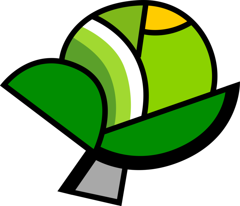 Vector Illustration Of Salad Green Edible Leaf Vegetable - Vector Illustration Of Salad Green Edible Leaf Vegetable (813x700)