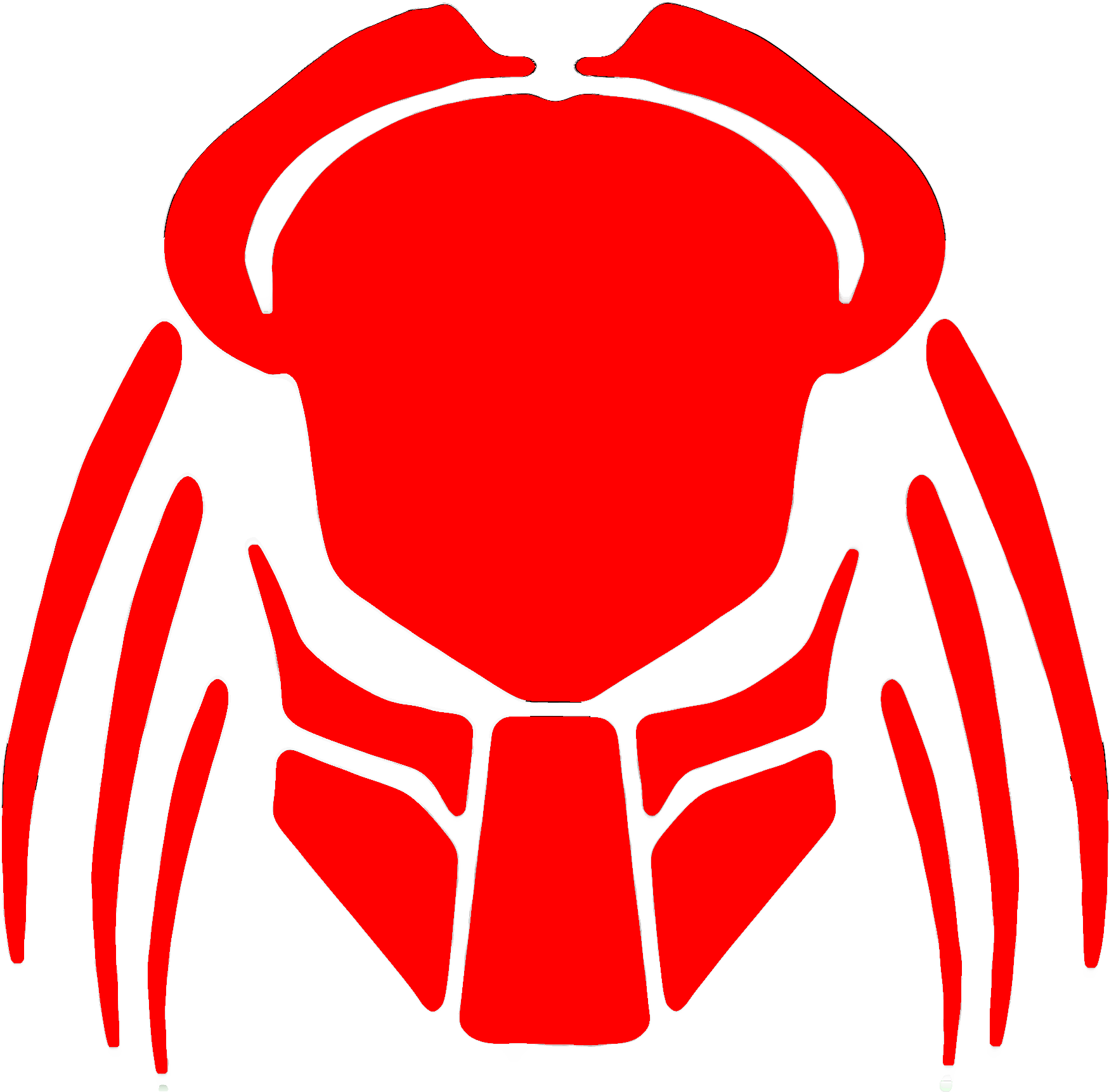 Predator Alien T-shirt Clip Art - Predator Logo (2225x1946)