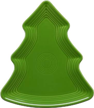 Shamrock Christmas Tree Plate - Toy (430x430)