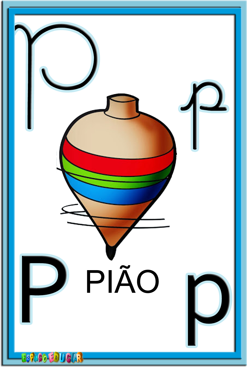 Alfabeto Quatro Tipos De Letras Colorido Ilustrado - Alfabeto Colorido Para Parede (1131x1600)