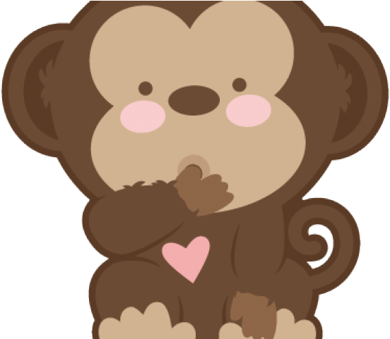 Cute Monkey Clipart - Cute A Monkey Clipart (640x480)