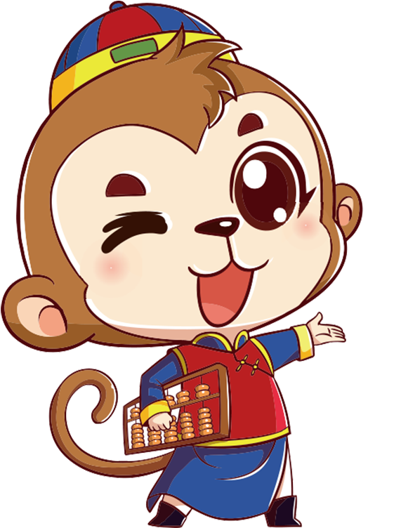 Cartoon Monkey Drawing - Cute Monkey Drawing (900x900)