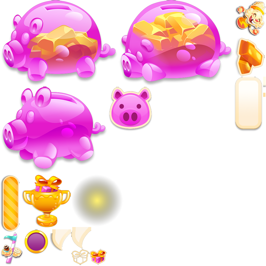 Piggy Bank Sprite 1 46 9 - Piggy Bank Candy Crush Jelly (1024x1024)