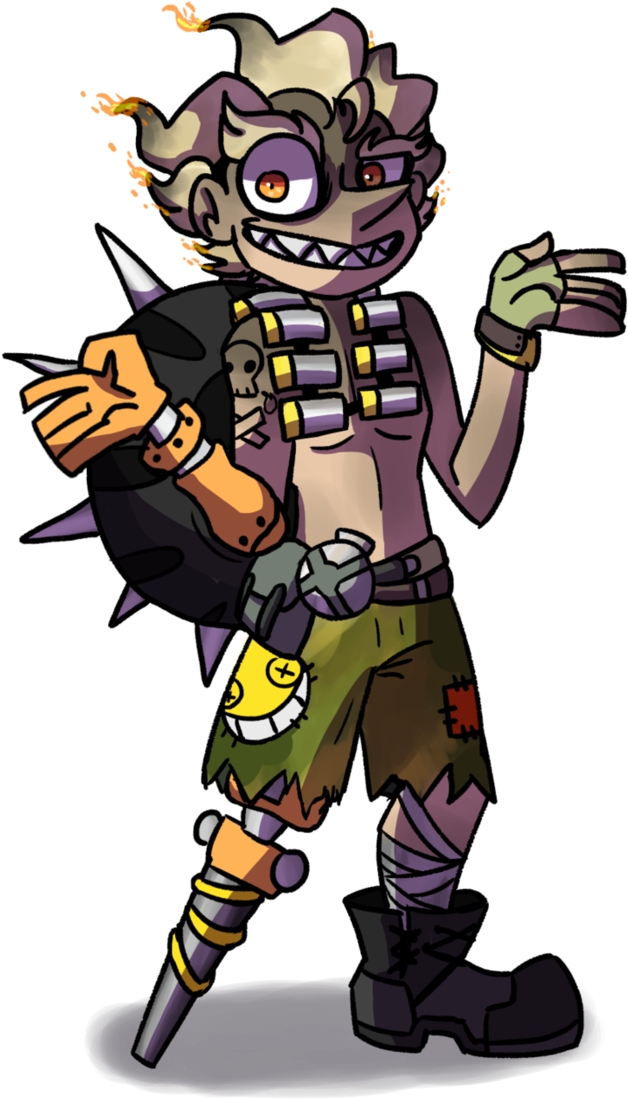 Trash Boy By Milothemooful - Drawing (692x1153)