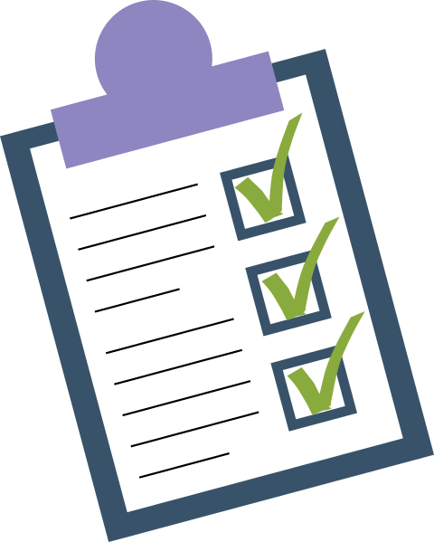Clipboard Clip Art At Clker - Todolist Png (480x599)
