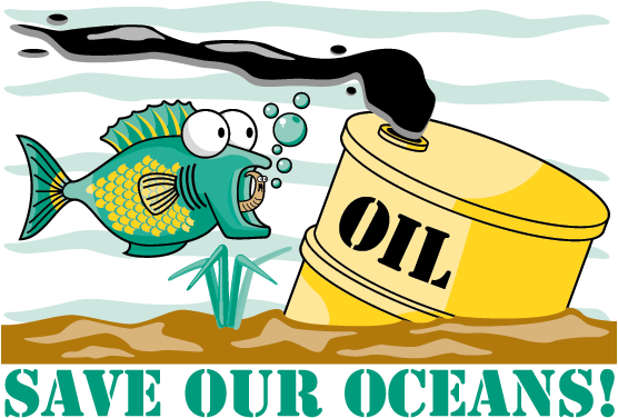 Save Our Oceans! Rectangle Sticker (556x376)