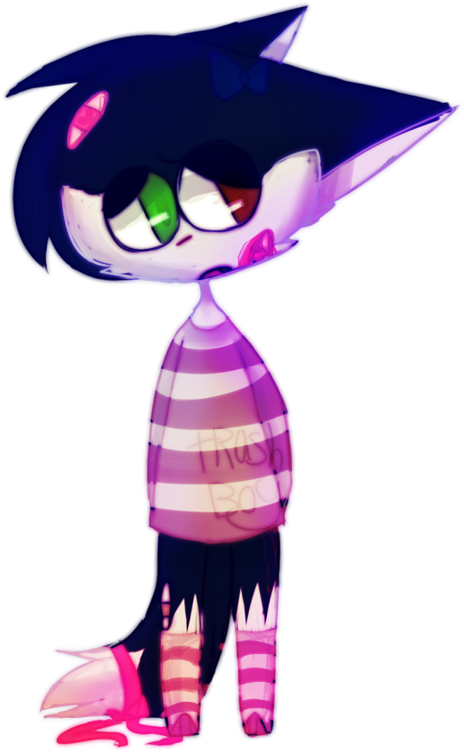Very Painful Girl By Trash-boy - Cat (711x1123)