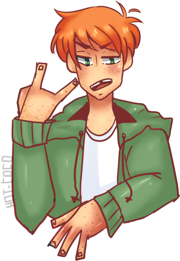 Ginger Trash By H0t-coc0 - Cartoon (838x954)