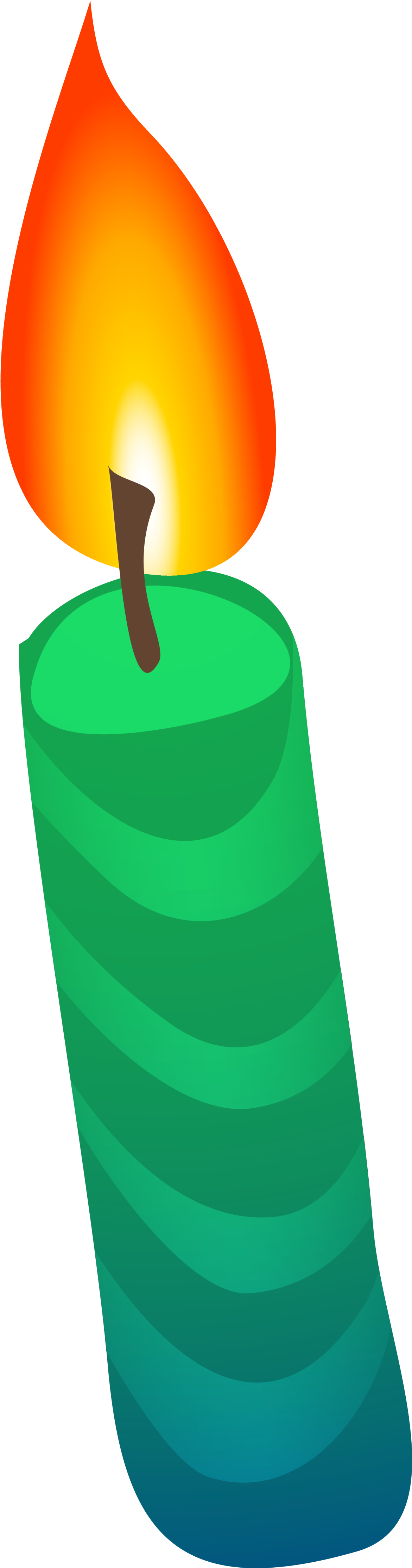 Candlestick Clip Art - Candlestick Clip Art (1500x4447)