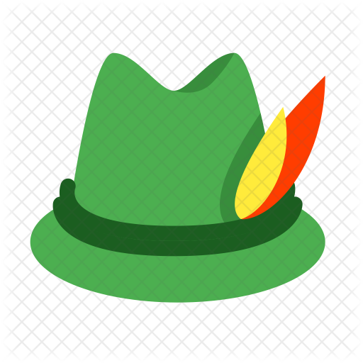 German Haat Icon - German Hat Clip Art (512x512)