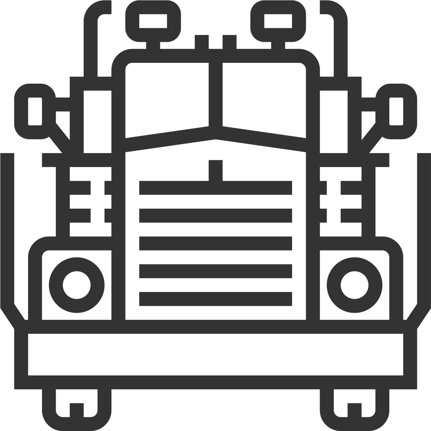 Overdimensional Loads - Vector Graphics (1650x1708)