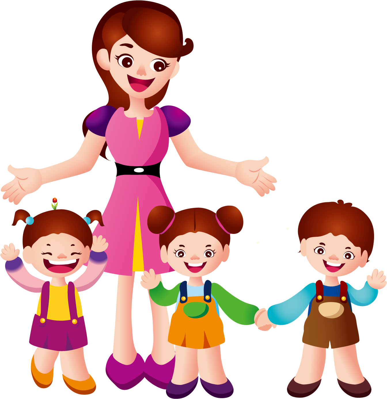 Student Teacher Student Teacher Education Estudante - Teacher And Student Cartoon (1500x1500)