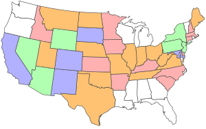 Us Map - States I Ve Visited Map (300x188)