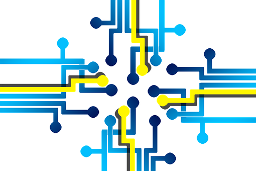 Board, Circuits, Trace, Control Center - Transparent Circuit Vector Png (510x340)