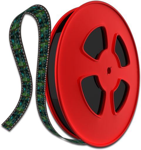 Action, Cinema, Clapper, Cut, Director, Film, Media, - Movies Icon Png Red (512x512)