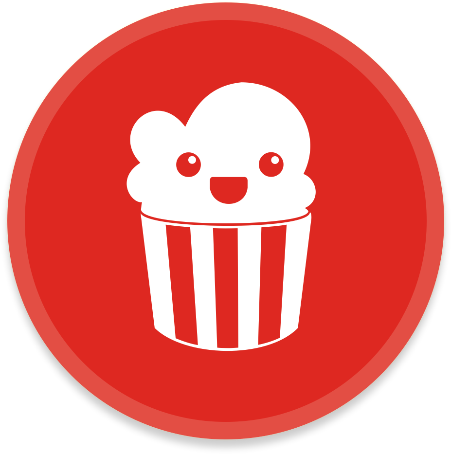 Popcorn Icons - Popcorn Time Logo (1024x1024)