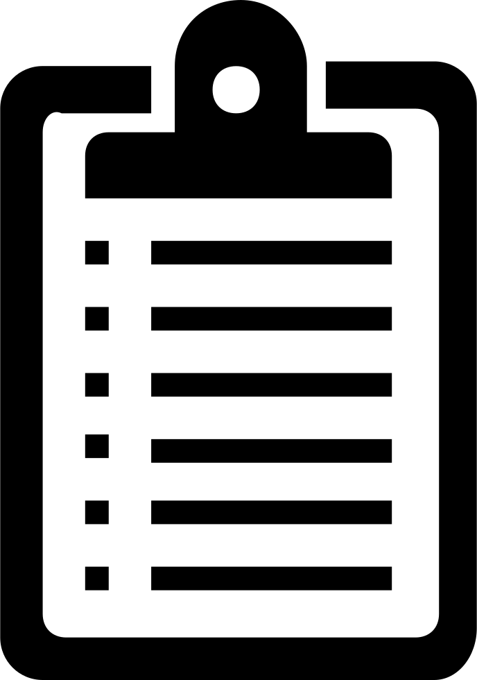 Clipboard Comments - Clip Board Clip Art Png (688x980)