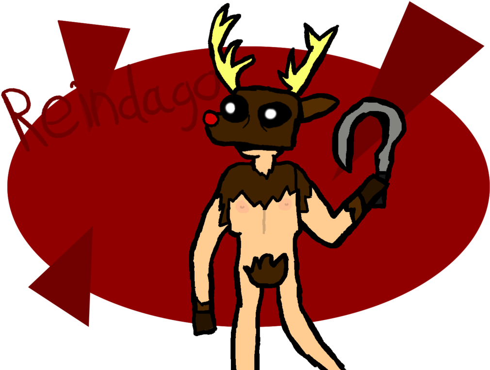 Reindago By Tieart - Cartoon (1024x769)