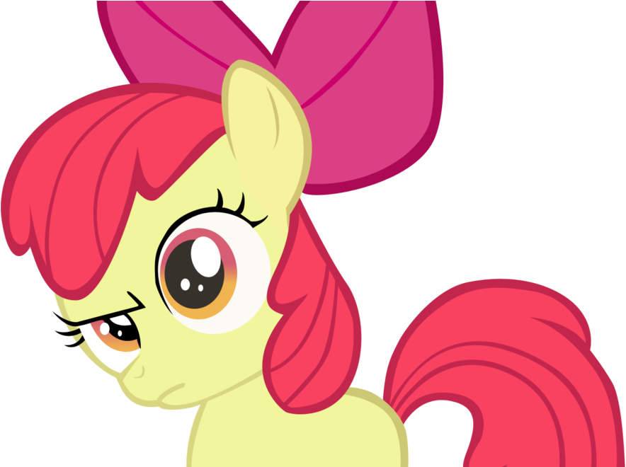 Apple Bloom Vector By Sup3rgh0st On Deviantart - Mlp Applebloom Vector (900x659)