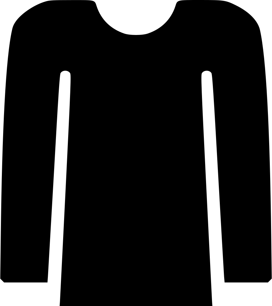 Png File - Long-sleeved T-shirt (870x980)