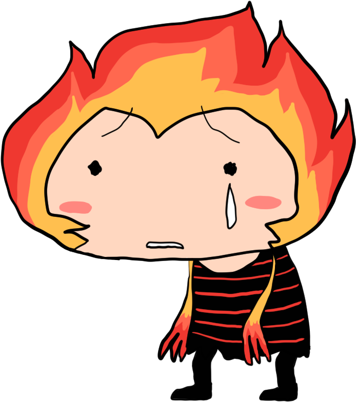 Coloring Book Yōkai Yōsei Clip Art - Fire (800x800)