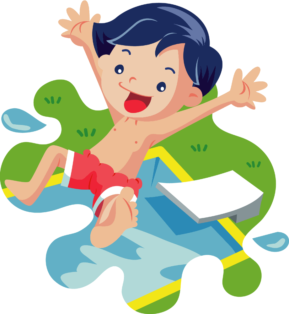 Swimming Pool Birthday Clip Art - Swimming Pool Clip Art (921x1000)
