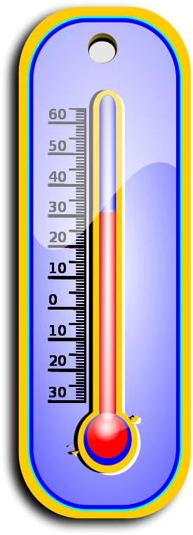 Thermometer Clip Art - Graphic Design (566x800)