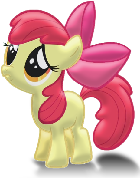 Apple Bloom Is Sad By Dancinninjac-d3awp - My Little Pony Names (485x587)