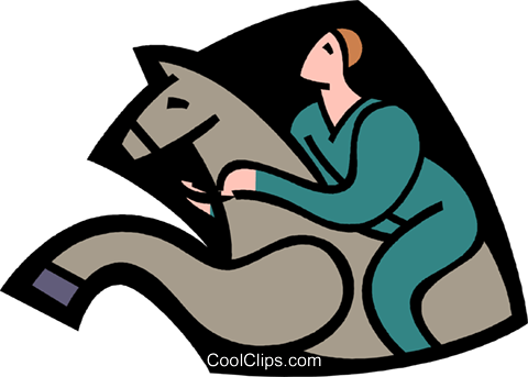 Horse Rider, Jumping Horse Royalty Free Vector Clip - Horse Rider, Jumping Horse Royalty Free Vector Clip (480x343)