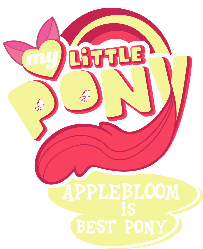 Applebloom Is Best Pony By Prettycupcakes - My Little Pony: Friendship Is Magic Fandom (870x1024)