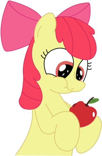 Adorabloom, Apple, Apple Bloom, Artist - Cartoon (800x533)
