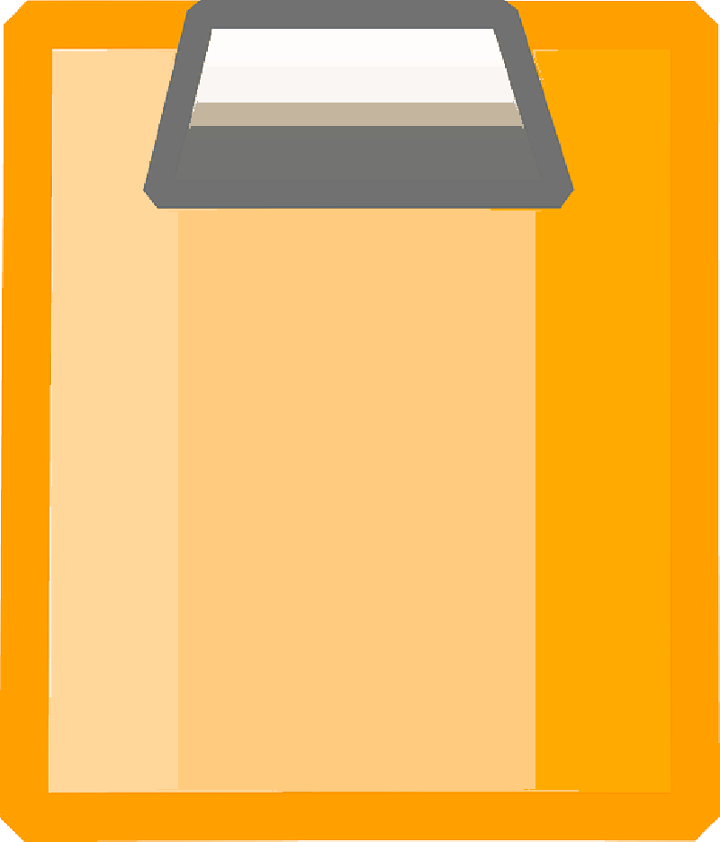 Clipboard, Icon, Yellow, Orange, Board, Silver, Theme - Clipboard, Icon, Yellow, Orange, Board, Silver, Theme (800x936)