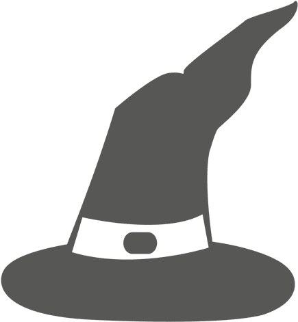 Witch Hat Icon Transparent Png - Chapéu De Bruxa Png (512x512)