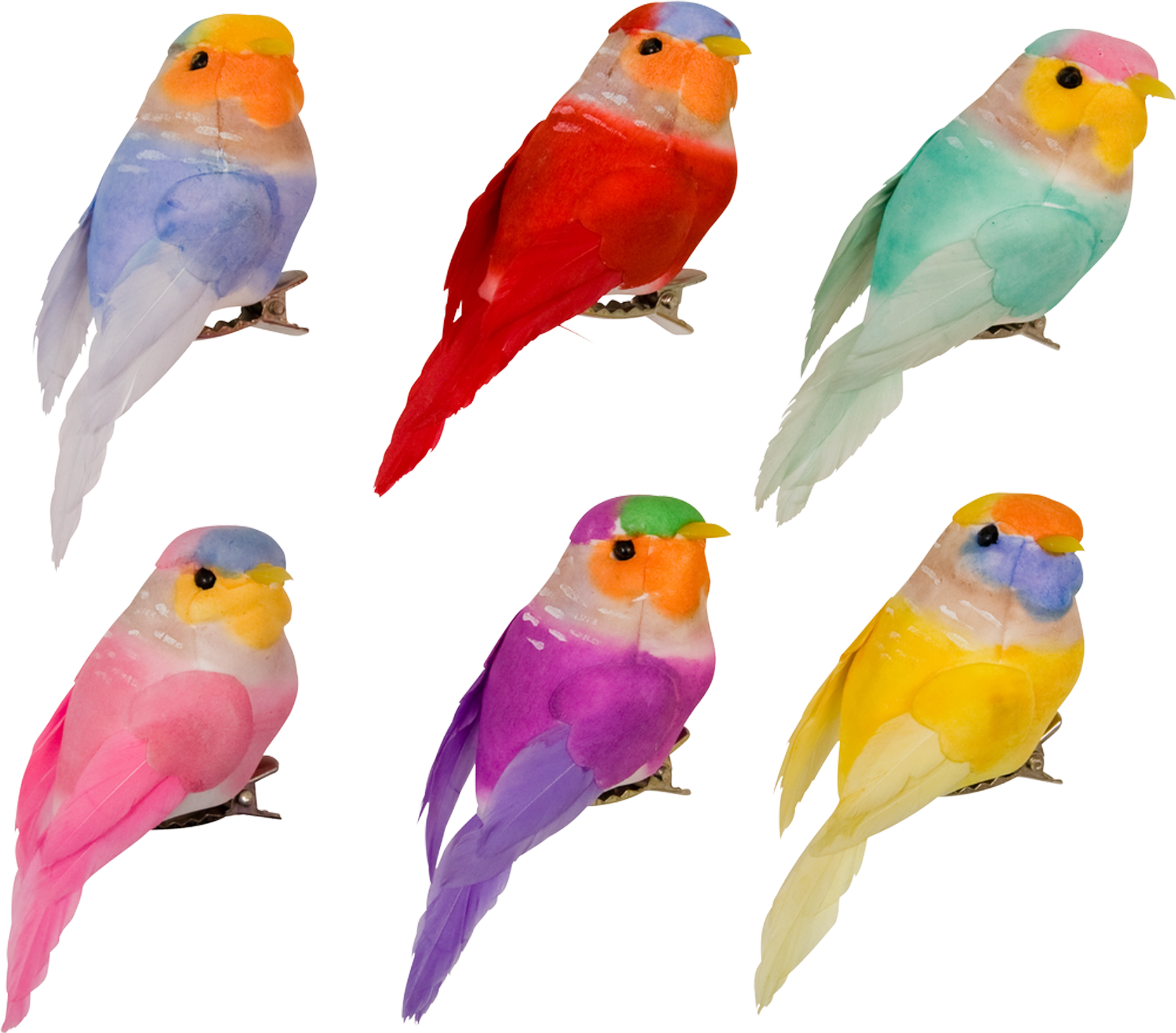 Clip On Decorative Birds (2000x2000)
