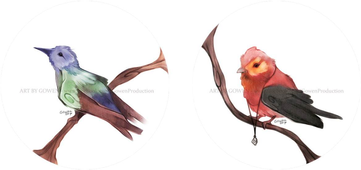 Semi Realistic Birds By Xygowenxy - Cockatiel (1257x636)