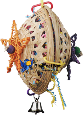 Superbird, Basket Case, For Pet Birds - Super Bird Creations 10 By 7-inch Basket Case Bird (400x400)
