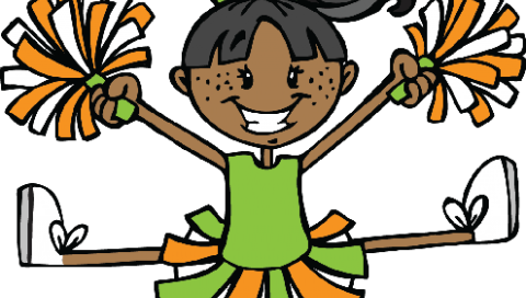 Cute Cartoon Cheerleaders (480x272)