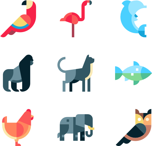 You Can Find Line Icons Of Forest Animals, Pet Items - Blog (600x564)