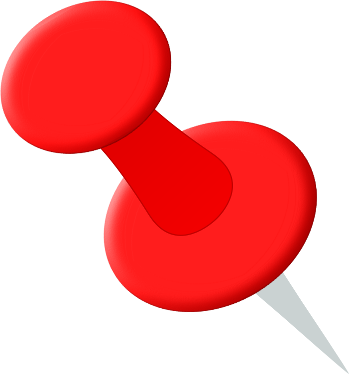 Gps, Location, Map, Pin Png Image - Map Pushpin Red Transparent (701x751)
