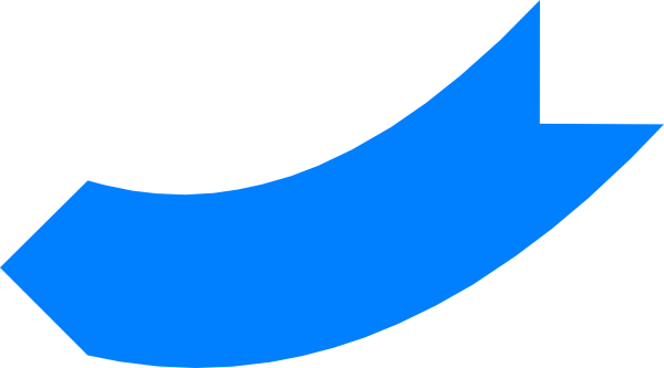 Curved Arrow Clip Art Free - Curved Arrow Clip Art Png (600x333)