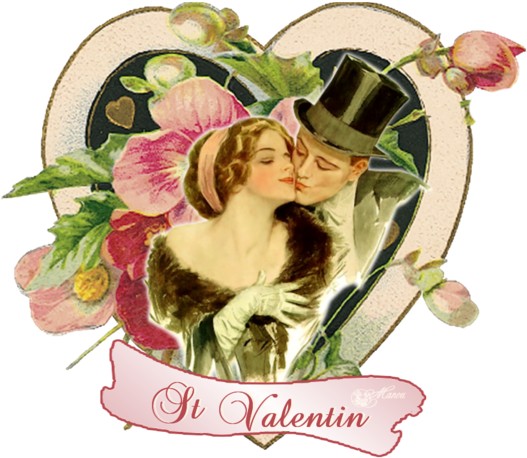 Vintage Harrison Fisher Valentine - Importance Of Being Earnest: With Facsimile (600x480)